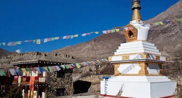 Muktinath Dham with Kailash Aerial