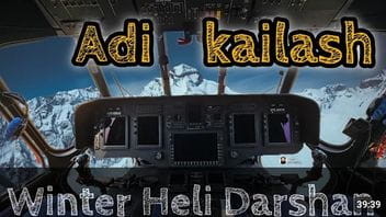 Adi Kailash - Winter Heli Darshan 2024