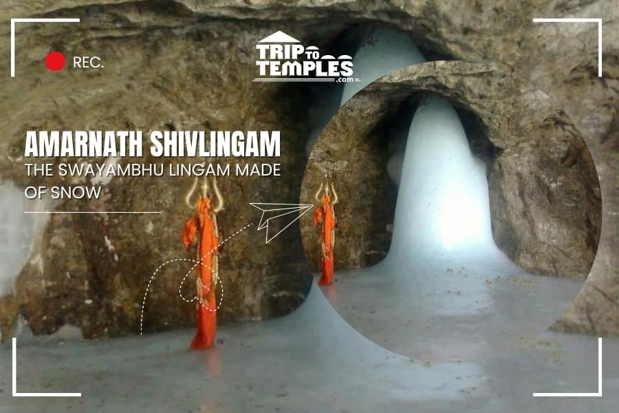Amarnath Shivlingam: The Swayambhu Lingam made of snow Amarnath Shivlingam: The Swayambhu Lingam made of snow